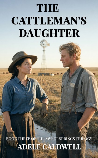 Cover of The Cattleman's Daughter by Adele Caldwell