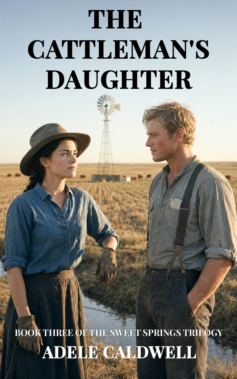 Cover of The Cattleman's Daughter by Adele Caldwell